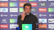 Rueda de prensa de Quique Sánchez Flores, Atlético vs. Getafe jornada 20 LaLiga Santander