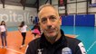 Interview maritima: Christophe Charroux après la défaite de Martigues Volley contre Ajaccio
