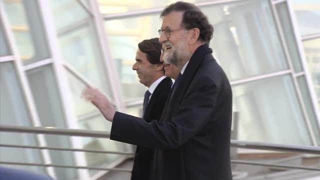 El Partido Popular presume de unidad con Aznar y Rajoy juntos después de 8 años