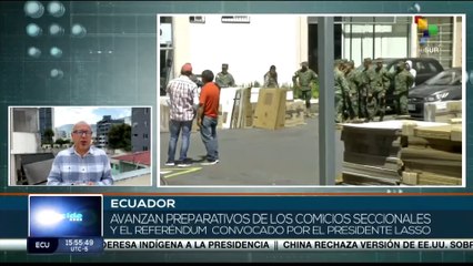 Tải video: Ecuador: Avanzan preparativos de comicios seccionales y referéndum