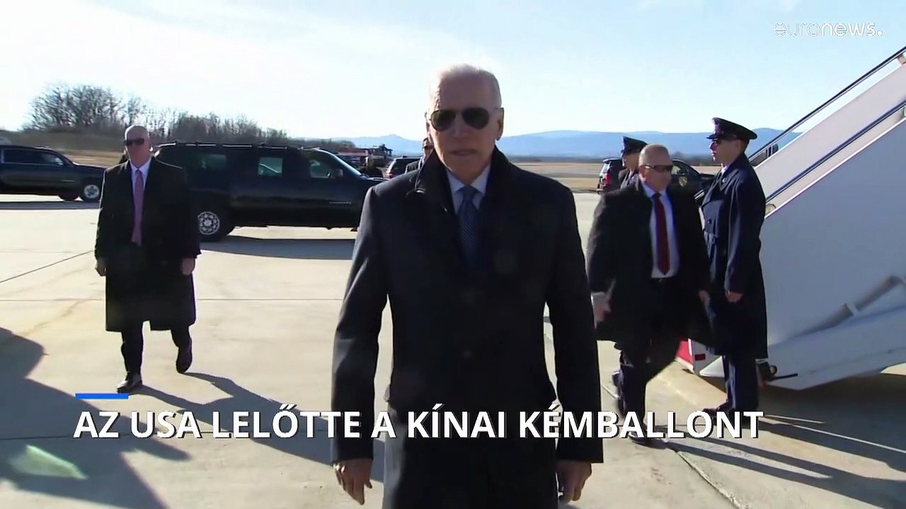 Az amerikai fegyveres erők lelőtték a kínai kém-léggömböt