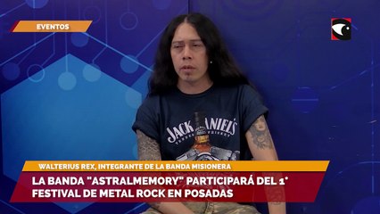 La banda Astralmemory participará del 1 Festival de Metal Rock en Posadas