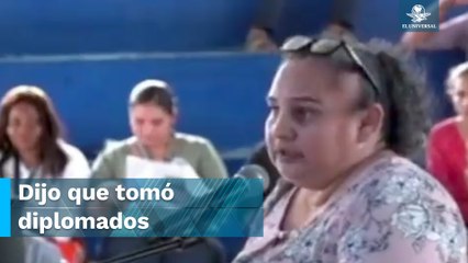 No sabe el idioma, pero exige una plaza en escuela supuesta maestra de inglés