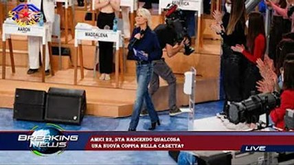 Amici 22, sta nascendo qualcosa  una nuova coppia nella casetta?