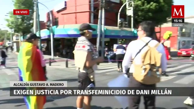En CdMx, familiares y colectivos marchan para exigir justicia por el transfeminicidio de Dani Millán