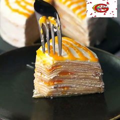 Learn How to Make Random Layers Cream Cake
