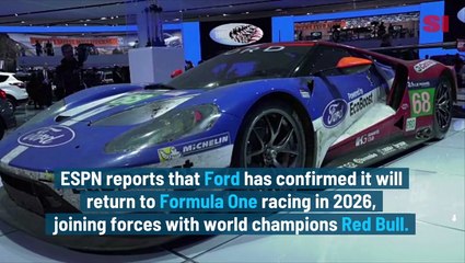 Ford Announces Partnership With Red Bull and Return to F1 Racing