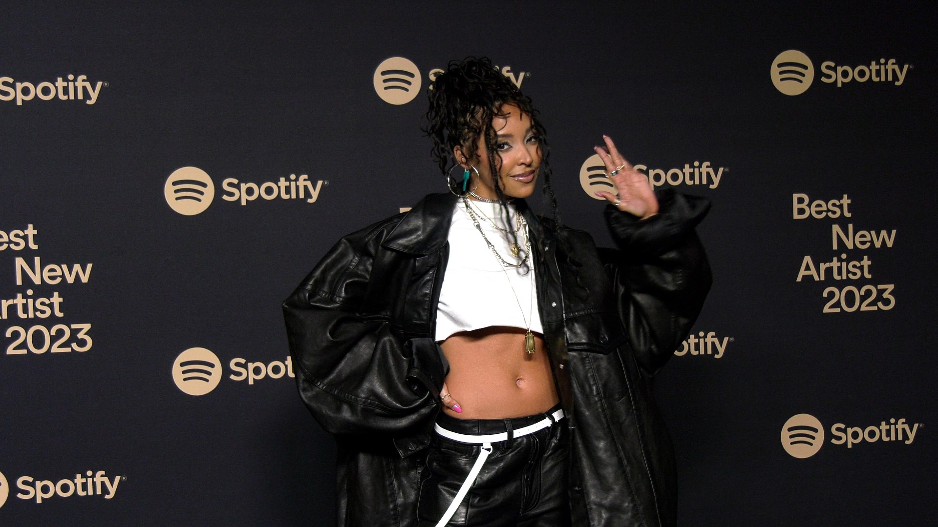 Emma Chamberlain 2023 Spotify's Best New Artist Party Black Carpet