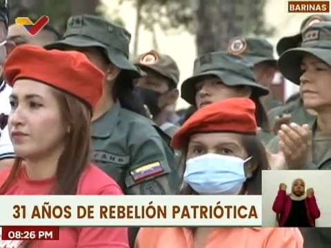 Autoridades militares de Barinas organizaron actividades que conmemoran 31 años del 4F
