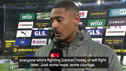 Haller wanting to bring hope after scoring on World Cancer Day
