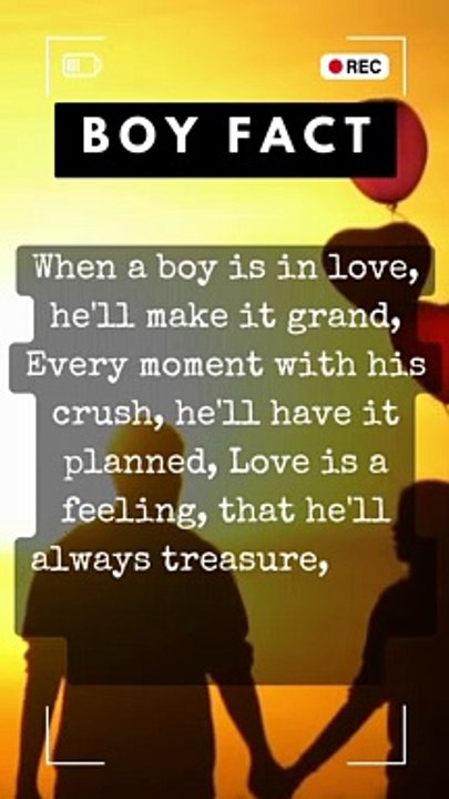 Boy Fact#5