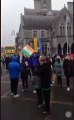 Irish hit the streets of Dublin City