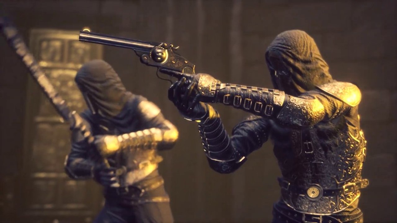 Im düsteren Fantasy-Shooter Perish erlegt ihr mit euren Freunden mythische Bossgegner