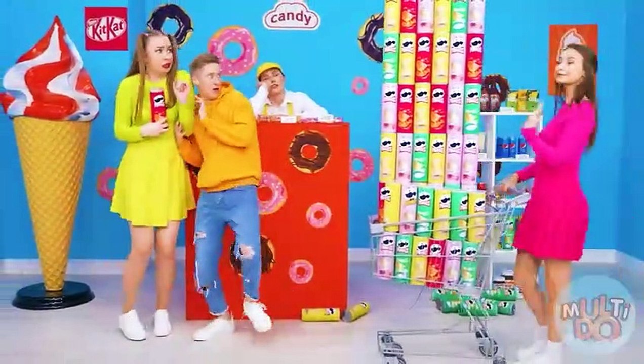 100 Layers of Food Challenge _ Crazy Challenge by Multi DO Challenge