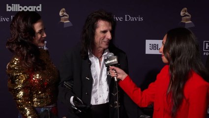 Alice Cooper & Sheryl Goddard On Touring At 75, The Future Of Rock & More | Clive Davis Pre-Grammy Gala 2023