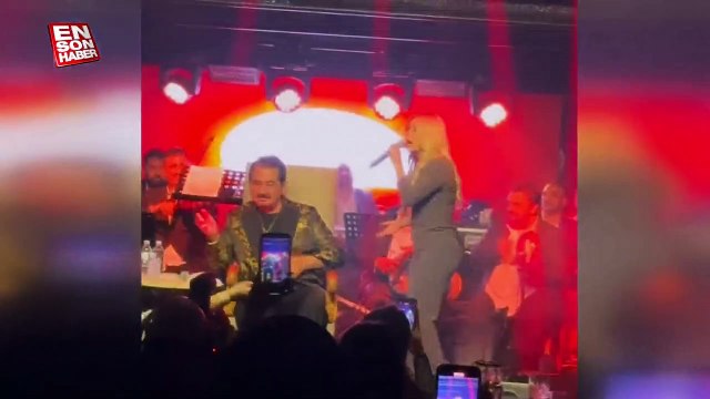 İbrahim Tatlıses, Ceylan'ın sahnesinde gözyaşlarına boğuldu