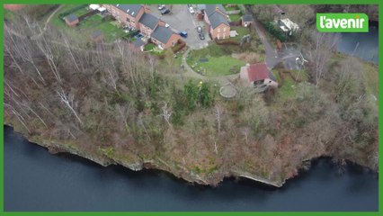 Le Brabant wallon vu du ciel : La carrière d'Opprebais / Incourt