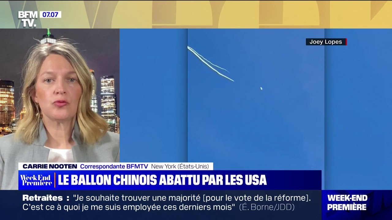 Ballon "espion" chinois abattu: Pékin dénonce une réaction "excessive" de Washington