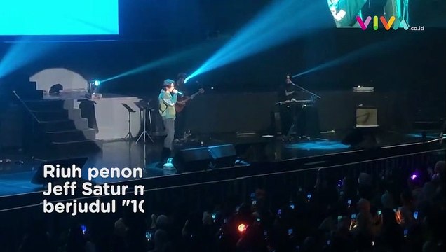 Jeff Satur Nyanyi Lagu Tulus hingga Baca Fans Note