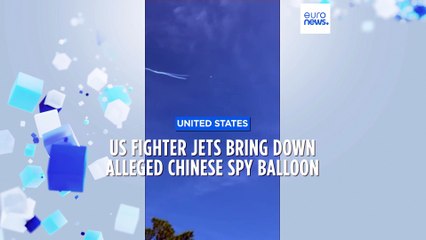 'Waking up to a Top Gun movie': Chinese balloon's downing creates spectacle in US