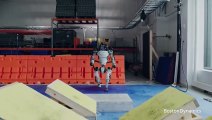 Great Robot Atlas Parkour by Boston Dynamics