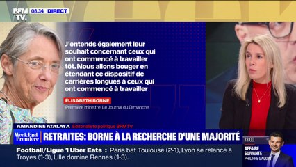 Réforme des retraites: Élisabeth Borne à la recherche d'une majorité
