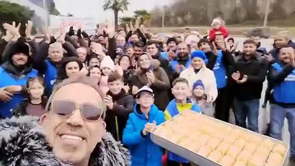 Haluk Levent 46 gündür grevde olan Kartonsan işçilerini ziyaret etti!