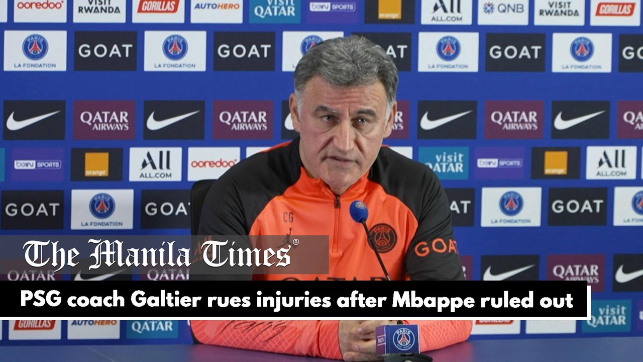 PSG coach Galtier rues injuries after Mbappe ruled out