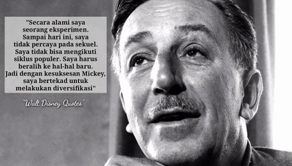 Kata Motivasi Kehidupan dari Walt Disney