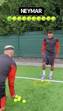 Neymar nous prouve encore son gros niveau de maitrise de balle