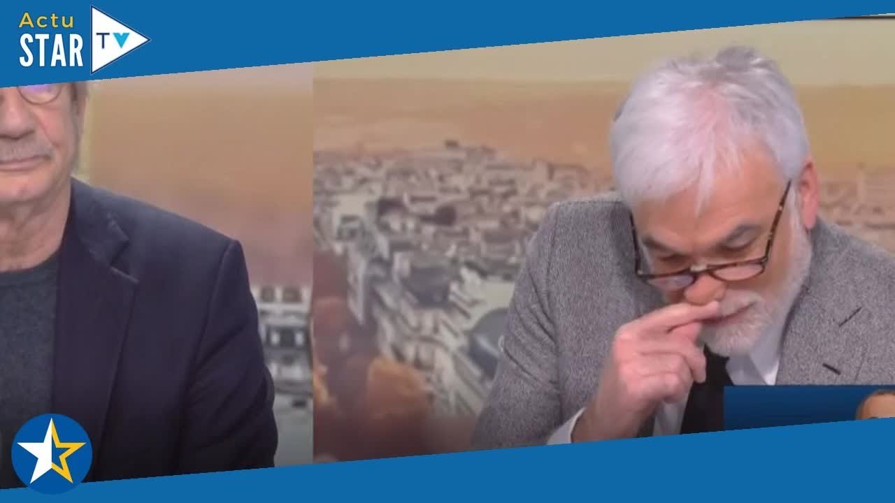 Pascal Praud craque en direct : l'émotion trop forte face à un célèbre acteur et sa terrible histoir