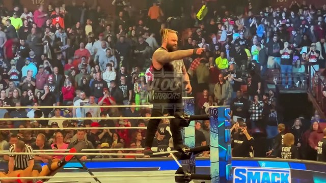 Bray Wyatt breaks character after Smackdown went off air