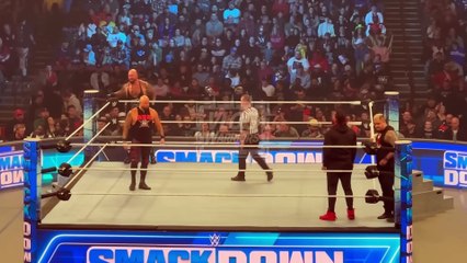 The OC vs The Bloodline Solo Sikoa, Jimmy Uso Dark Match - Smackdown 2/3/23