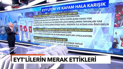EYT'linin Kafası Karışık! Düzenleme Beklentileri Karşıladı mı? - TGRT Haber