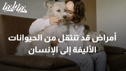 أمراض قد تنتقل من الحيوانات الأليفة إلى الإنسان