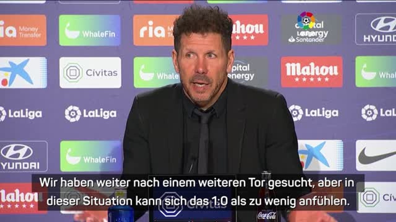 Simeone: 'Werde nicht über Handspielregel sprechen'