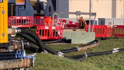 Major sewage incident in St Leonards, East Sussex, on February 5 2023