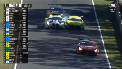 12H Bathurst 2023 Race Farfus Engel Epic Close Battle