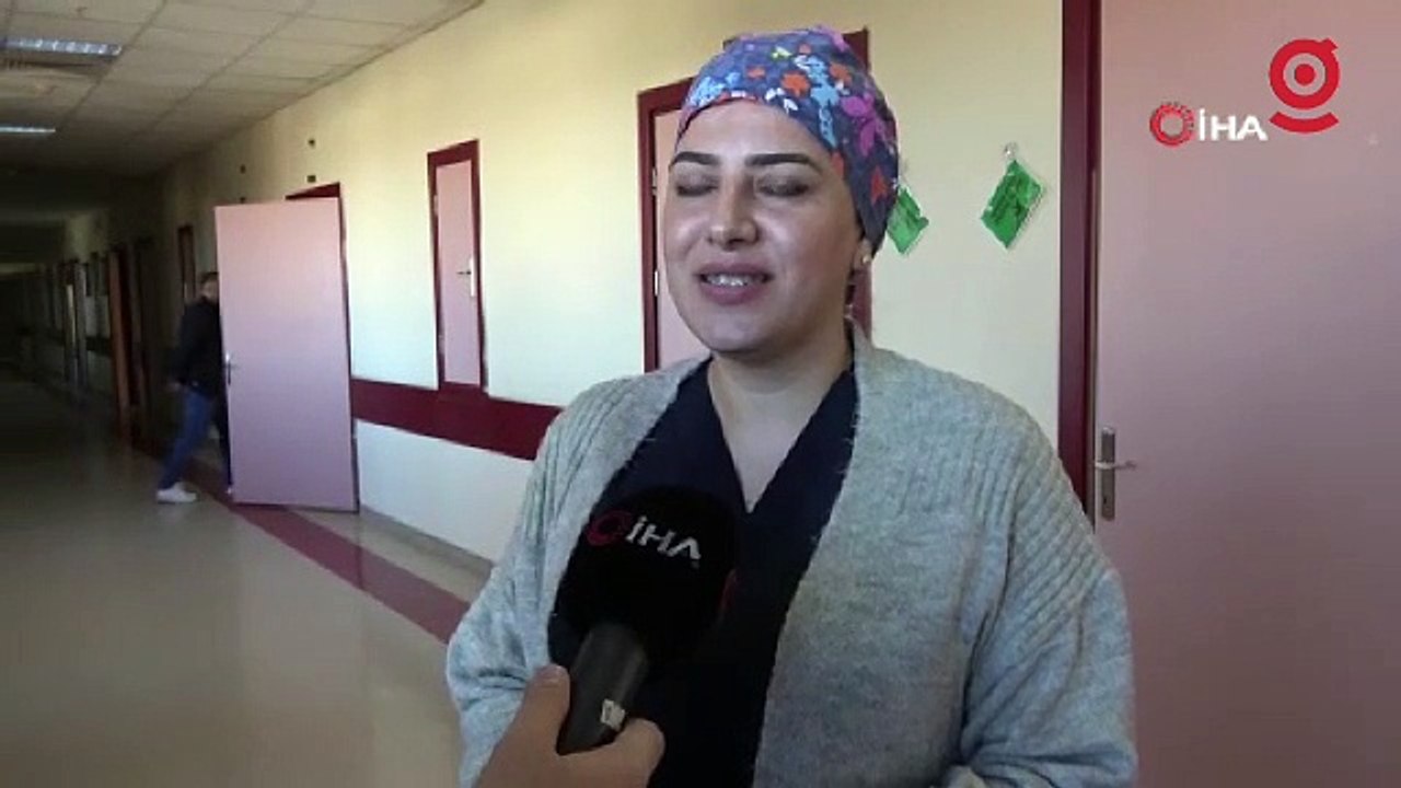 Hamileyken kanser olduğunu öğrenip hastalığı yenen hemşire, hastanede kanser hastalarına moral oluyor