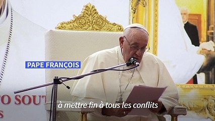 Soudan du Sud: cri d'alarme du pape pour rendre une "dignité" aux déplacés
