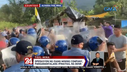 Operasyon ng isang mining company, pansamantalang ipinatigil ng DENR | 24 Oras Weekend