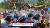 Operasyon ng isang mining company, pansamantalang ipinatigil ng DENR | 24 Oras Weekend