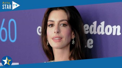 Anne Hathaway : cette décision radicale qu'elle a prise pour le bien de son fils