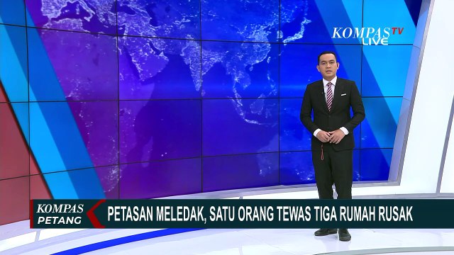 Petasan Meledak! 3 Rumah di Cilacap Porak-poranda dan 1 Orang Perakit Tewas di TKP
