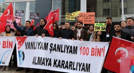 13 İLDEN VAN'A GELEN ÖĞRETMEN ADAYLARINDAN '100 BİN ATAMA' TALEBİ