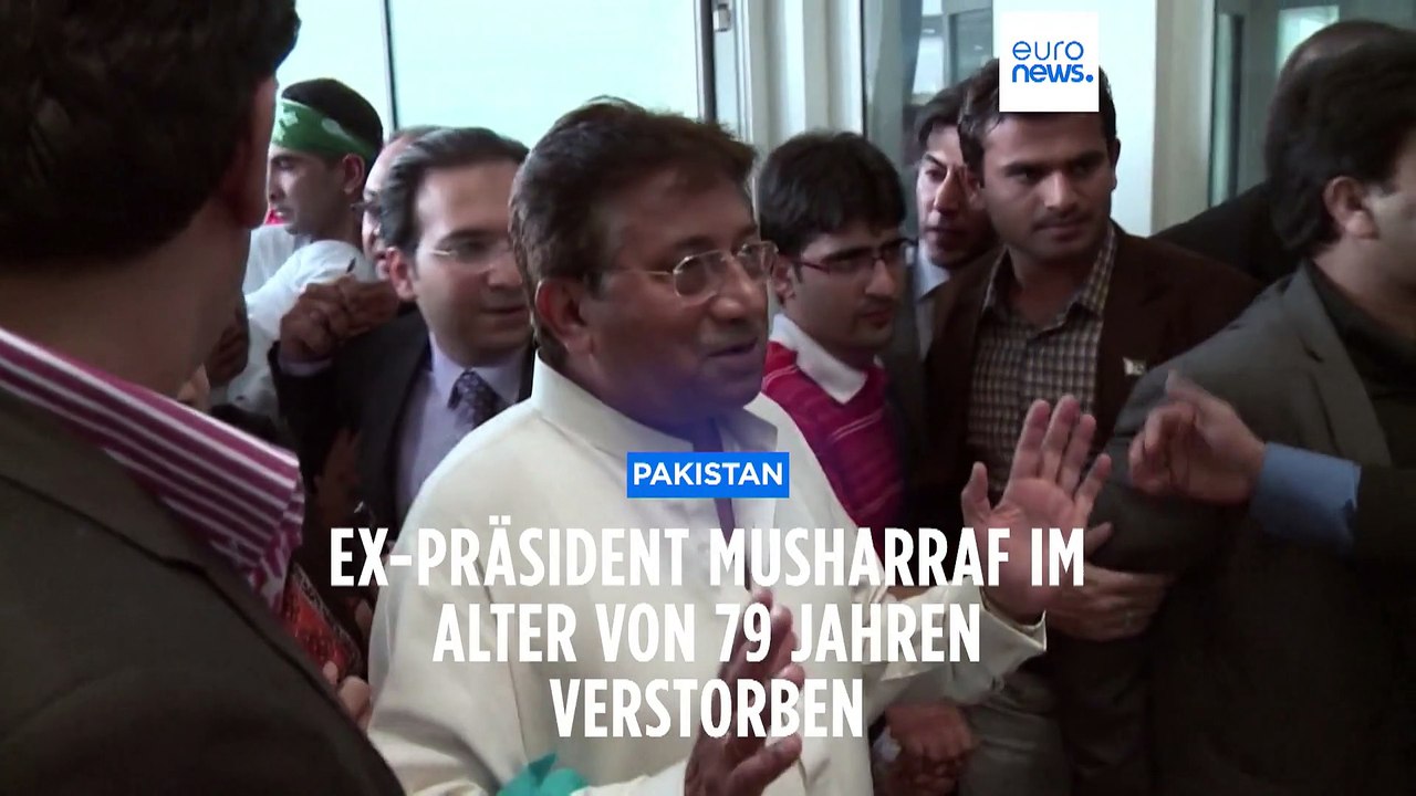 Skandalreicher Regierungschef: Pakistanischer Ex-Präsident Musharraf ist verstorben