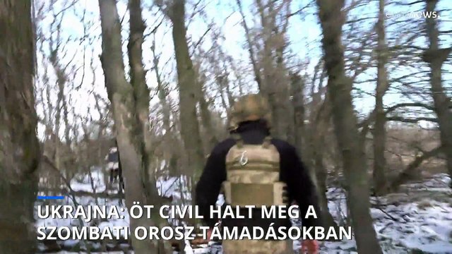 Orosz invázió: öten meghaltak, többen megsebesültek a szombati támadásban