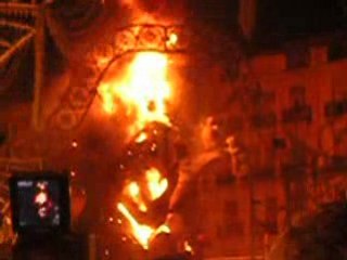 La cremà : fin des fallas.