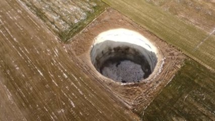 Los agujeros negros de Konya: donde la tierra se traga los campos
