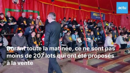 La vente aux enchères de la Percée du Vin Jaune de Voiteur en 4 infos